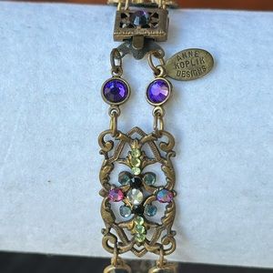 Rare Unique Vintage Anne Koplik Designs Bracelet
